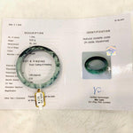 Load image into Gallery viewer, Grade A Natural Jade Bangle with certificate #4111
