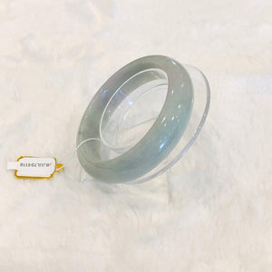 Grade A Natural Jade Bangle with certificate #4118
