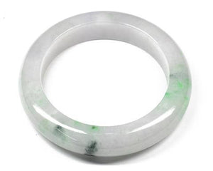 Grade A Natural Jade Bangle with certificate  #SH-0083
