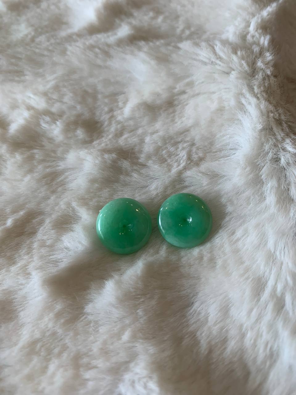 Jade Donut Pair Pendant JP-0001