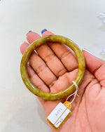 Load image into Gallery viewer, Grade A Natural Jade Bangle with certificate #1104
