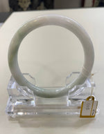 Load image into Gallery viewer, Grade A Natural Jade Bangle with certificate #1113
