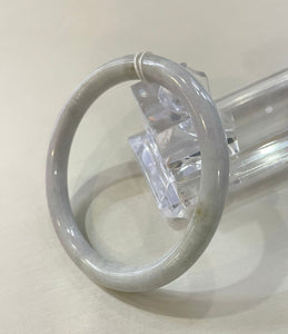 Grade A Natural Jade Bangle with certificate #1110