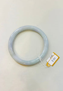 Grade A Natural Jade Bangle with certificate #1112