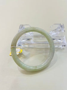 Grade A Natural Jade Bangle with certificate #1109