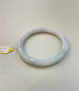 Grade A Natural Jade Bangle with certificate #1111
