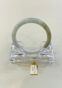 Grade A Natural Jade Bangle with certificate #1114