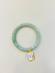 Grade A Natural Jade Bangle with certificate #1105